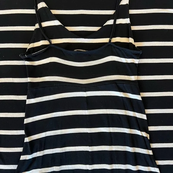 STRIPED MAXI DRESS - Picture 2 of 9